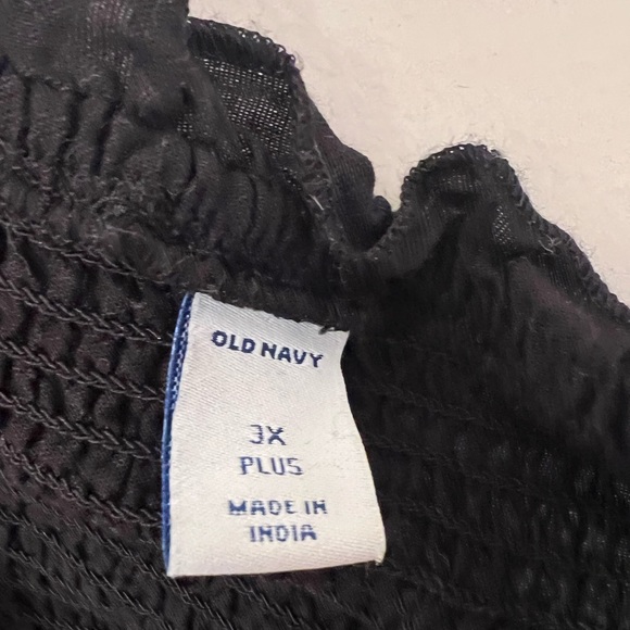 3X Old Navy off the shoulder ruffle dress. - Picture 3 of 3